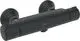 HANSA-Brausebatterie-HANSAMICRA-5815-DN15-Matt-Schwarz-5815017133 gallery number 1